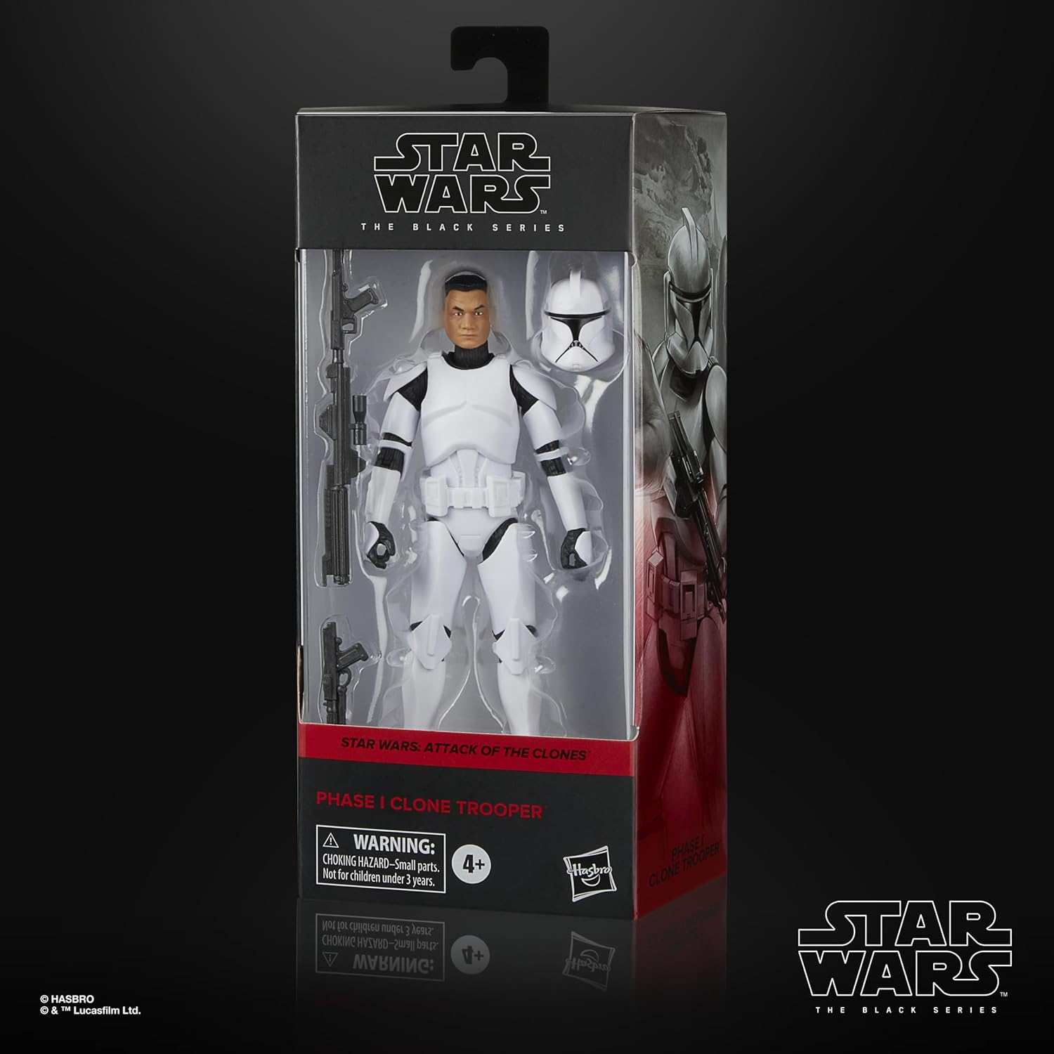 STAR WARS The Black Series Phase I Clone Trooper, Attack of The Clones Collectible 6-Inch Action Figure