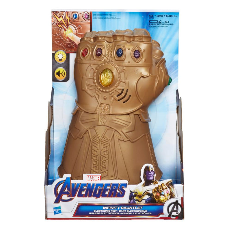 Marvel Avengers: Infinity War, Gant électronique Infinity Gauntlet, Jouet de déguisement de Super-héros, à partir de 5 Ans