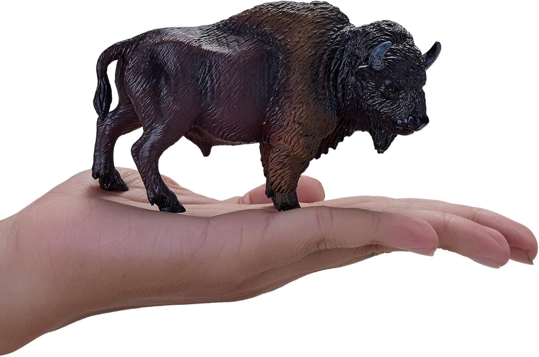 MOJO – American Bison/Buffalo | Hand-Painted Toy Figure | Wildlife Collection | True to Life & Highly Detailed | Designed in UK