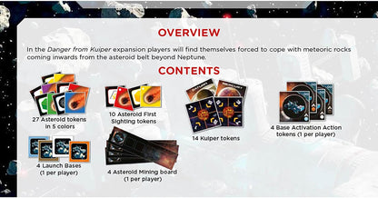 Pendragon Studios: Starship Interstellar: Danger from Kuiper - Expansion - Strategy Board Game, Ages 14+, 1-4 Players, 150 Min