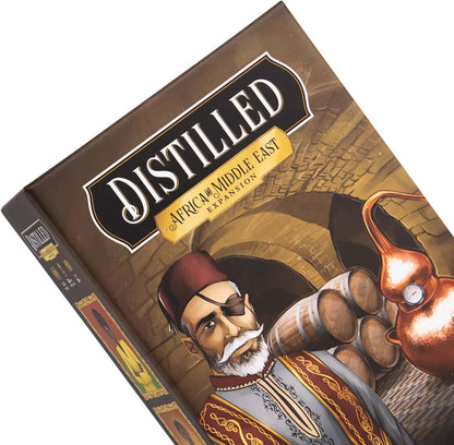 Paverson Games: Destilliert: Afrika & Naher Osten Expansion – Thematisches Strategie-Kartenspiel, Crafting-Spirituosen-Brettspiel, ab 14 Jahren, 1–5 Spieler, 60+ Minuten