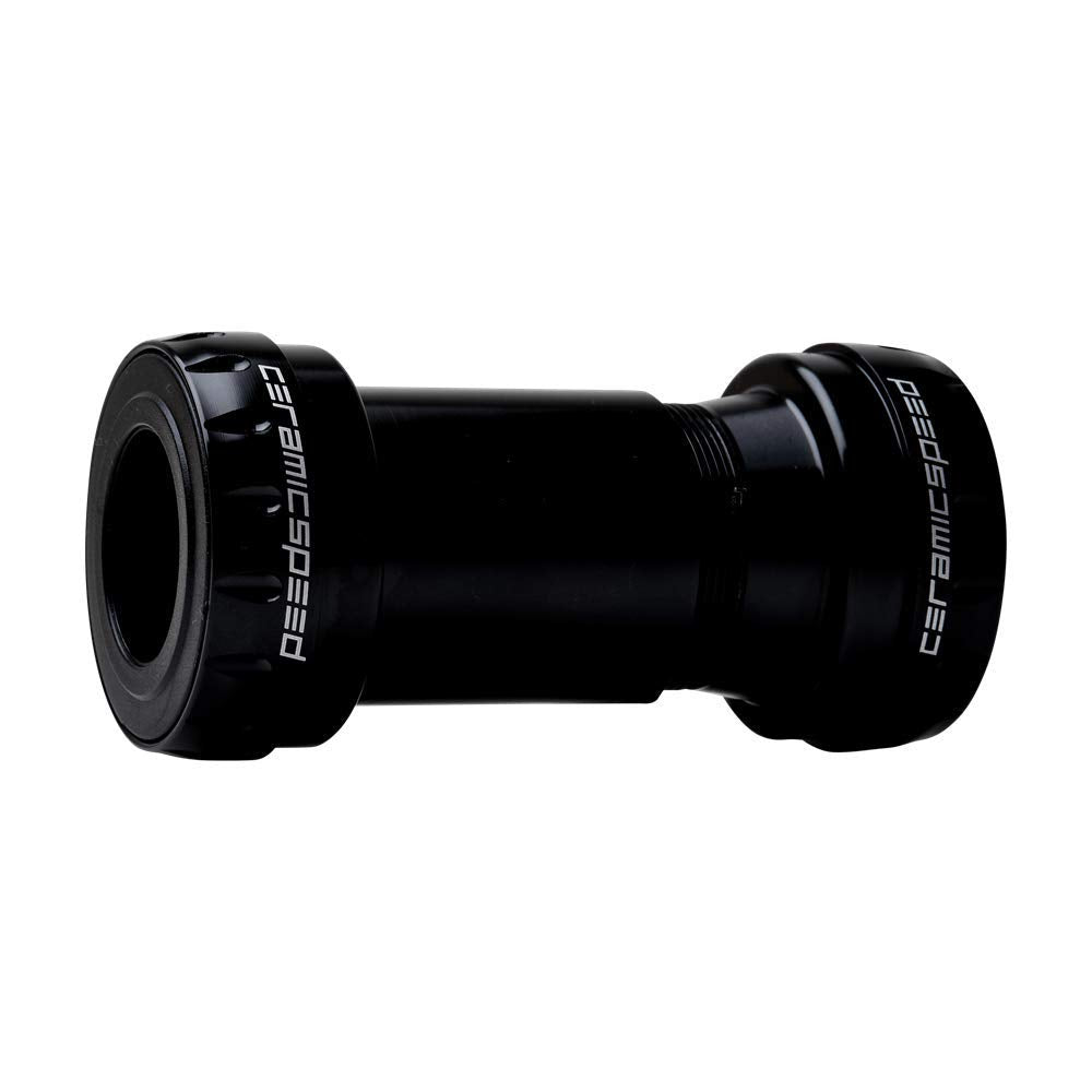 CeramicSpeed BB30 Shimano Road Coated, Central Movement unisex-adulto, unisex adult, Bb30 Shimano Road Rivestito ND Black
