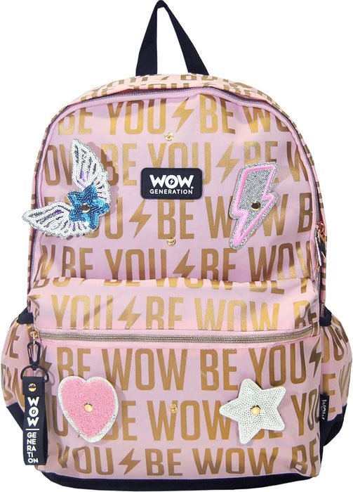 WOW GENERATION Girls' Wow00065 Backpack, Pink, One Size