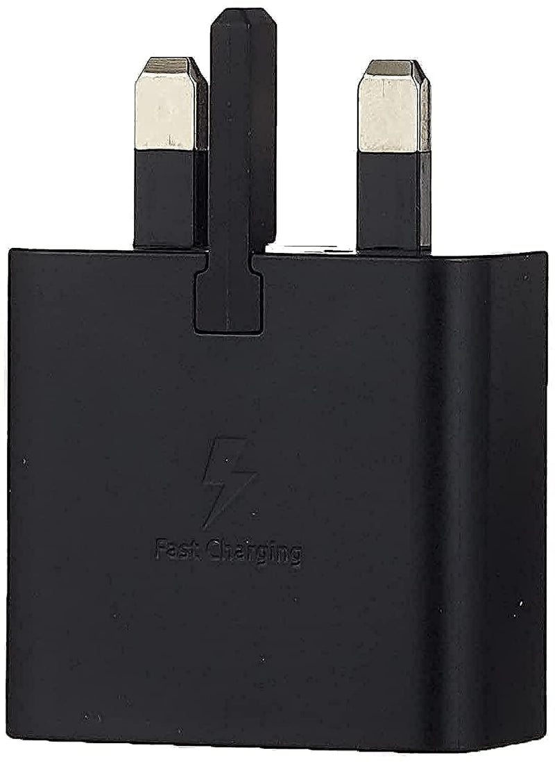 Samsung Galaxy Official 15W Adaptive Fast Charger (with USB-C to C Data Cable), Black