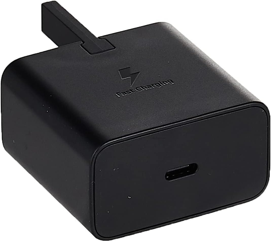 Samsung Galaxy Official 15W Adaptive Fast Charger (with USB-C to C Data Cable), Black