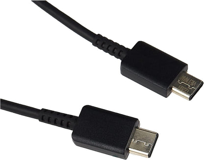 Samsung Galaxy Official 15W Adaptive Fast Charger (with USB-C to C Data Cable), Black