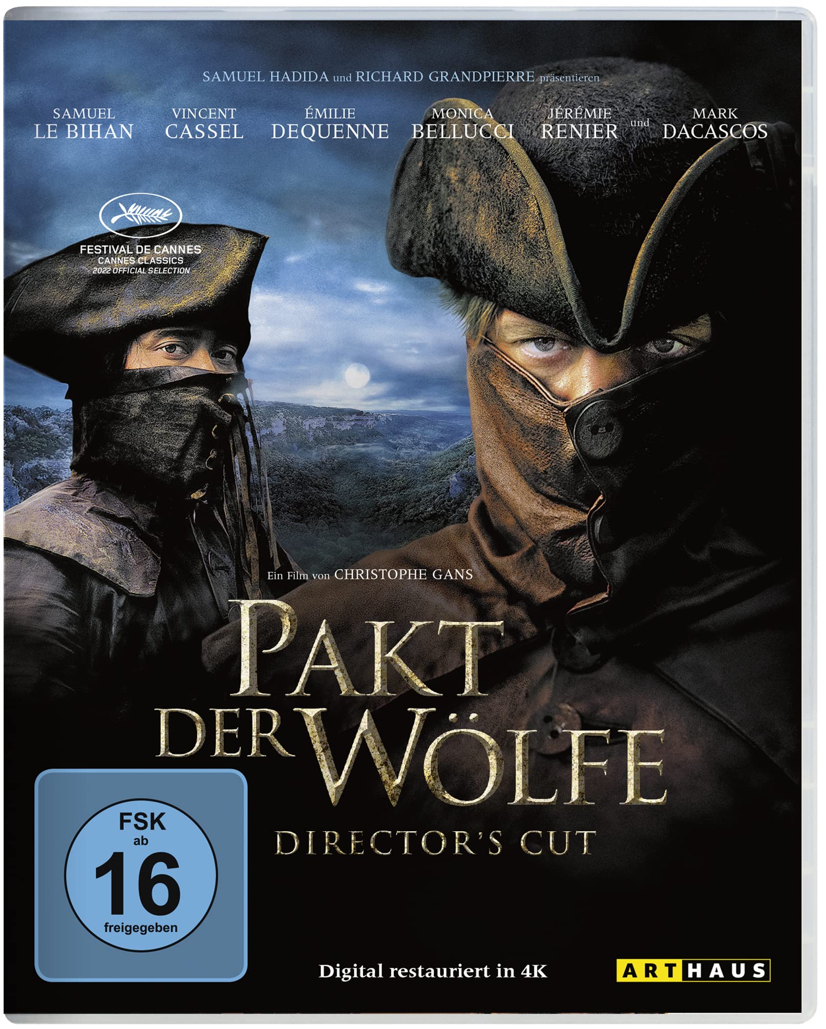 Brotherhood of the Wolf (2001) ( Le pacte des loups ) ( Lupus dei - Le pacte des loups ) (Blu-Ray