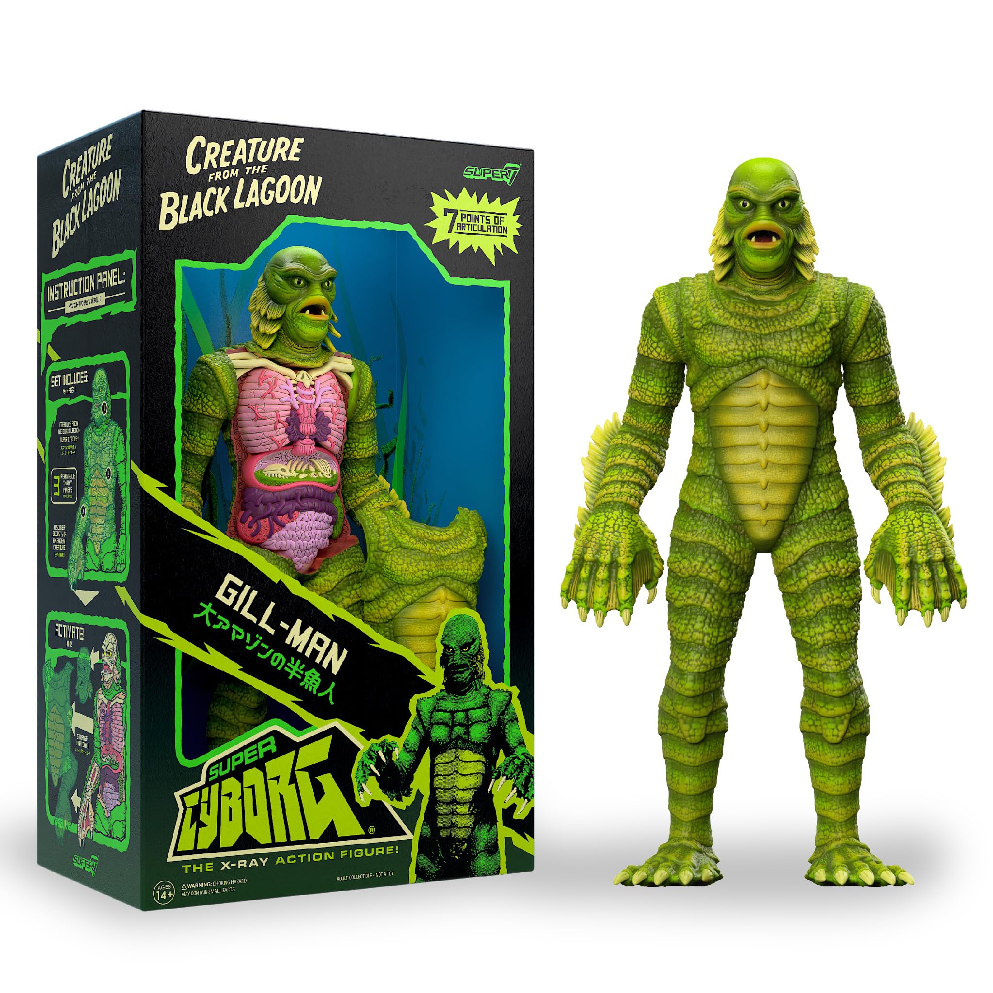 Universal Monsters Super Cyborg Actionfigur Creatu