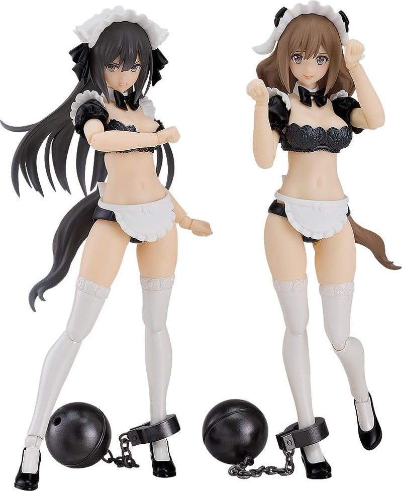 PLAMAX GP 07 Underwear Body Girl Run & Jerry Maid Version Set, Non-Scale, Assembly Type Plastic Model