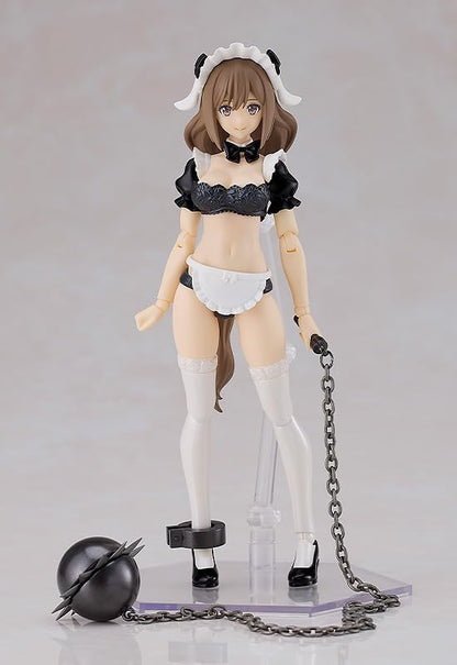 PLAMAX GP 07 Underwear Body Girl Run & Jerry Maid Version Set, Non-Scale, Assembly Type Plastic Model