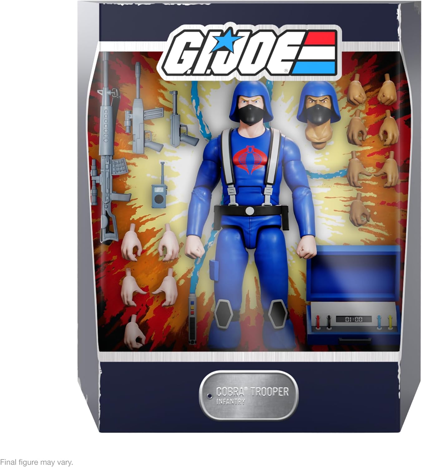SUPER7 G.I. Joe Ultimates Cobra Trooper Figure 18cm