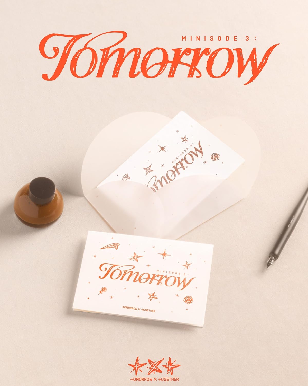 TOMORROW X TOGETHER (TXT) - MINISODE 3: TOMORROW (WEVERSE ALBUMS VER.) A VERSION (Beige)