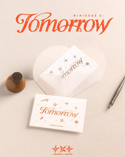 TOMORROW X TOGETHER (TXT) - MINISODE 3: TOMORROW (WEVERSE ALBUMS VER.) A VERSION (Beige)