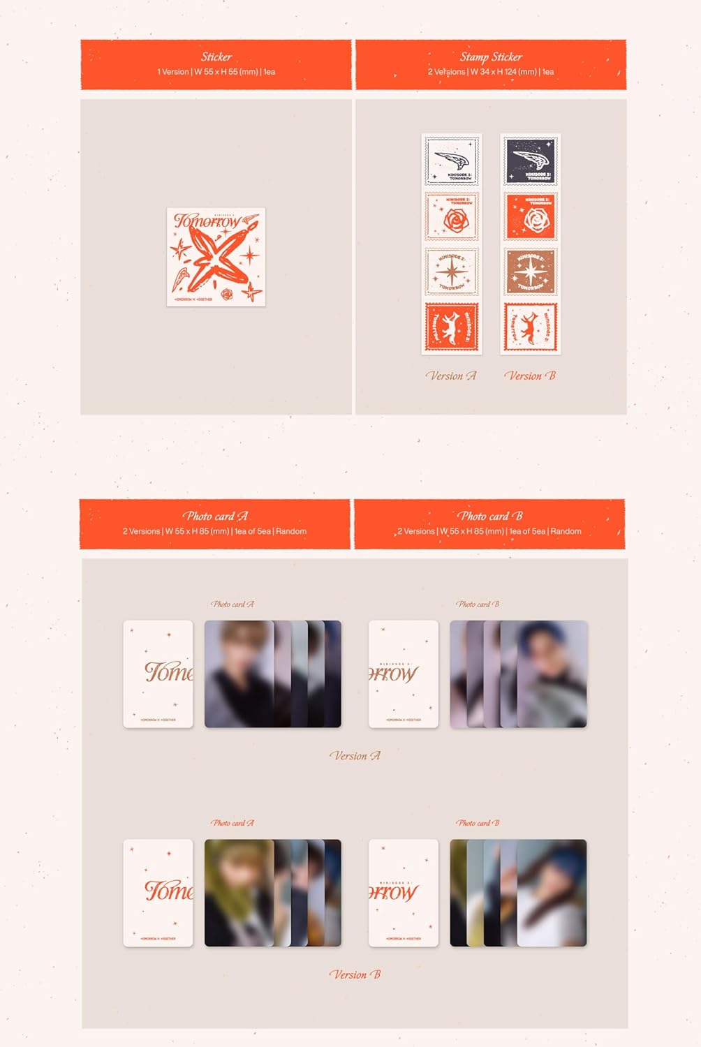 TOMORROW X TOGETHER (TXT) - MINISODE 3: TOMORROW (WEVERSE ALBUMS VER.) A VERSION (Beige)