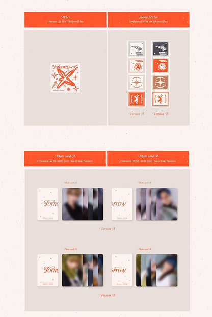 TOMORROW X TOGETHER (TXT) - MINISODE 3: TOMORROW (WEVERSE ALBUMS VER.) A VERSION (Beige)