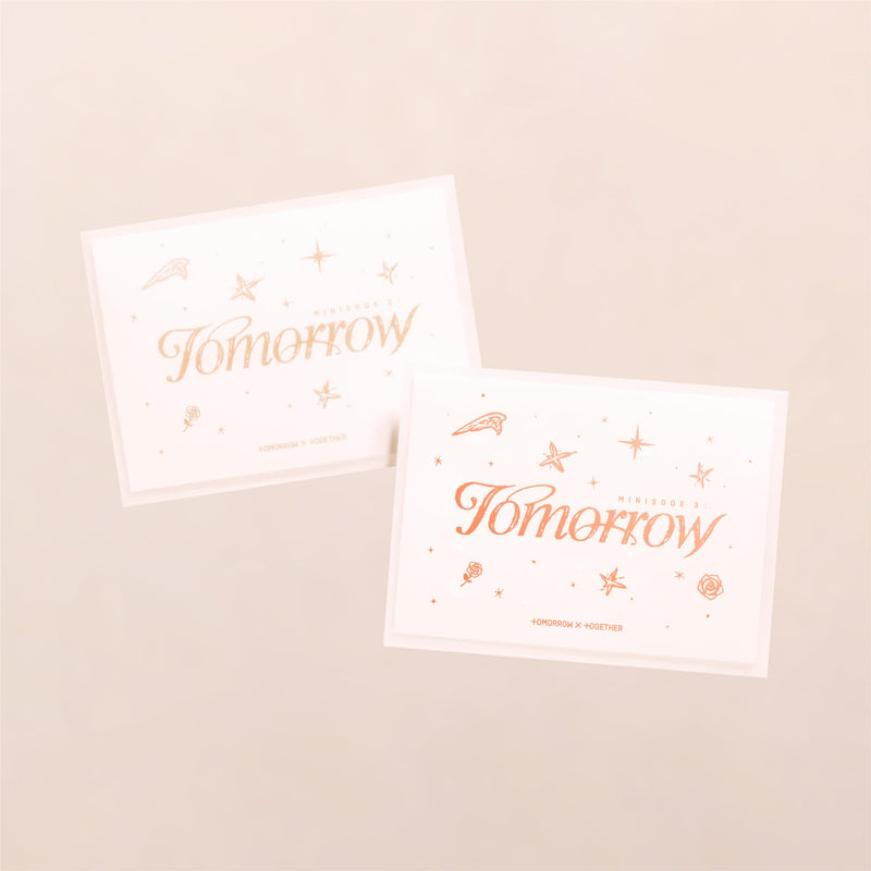 TOMORROW X TOGETHER (TXT) - MINISODE 3: TOMORROW (WEVERSE ALBUMS VER.) A VERSION (Beige)