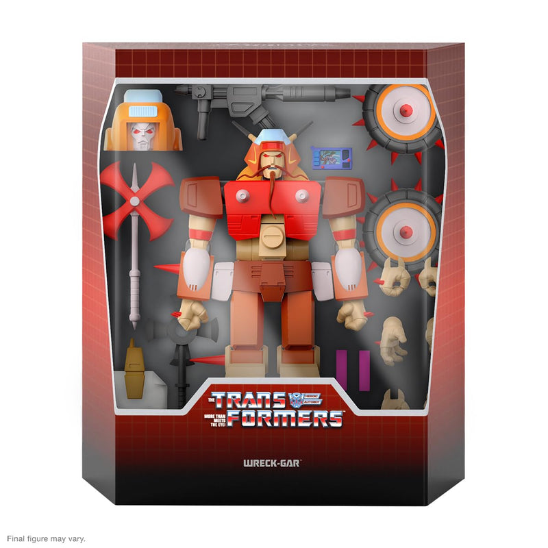 Super7 Transformers Ultimates Wreck-Gar Figur, 18 cm