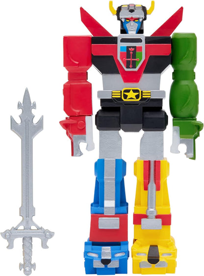 SUPER7 Voltron Shogun Reaction Action Figure, Multicolor