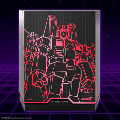 SUPER7 Transformers Figur Ultimates Starscream G1, 18 cm