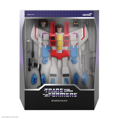 SUPER7 Transformers Figur Ultimates Starscream G1, 18 cm