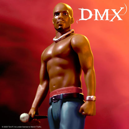Super7 DMX Reaction Figures Wave 01 - DMX (It's Dark and Hell is Hot) Action Figure, 3.75 inch Scale, RE-DMXRW01-DRK-01 Modern