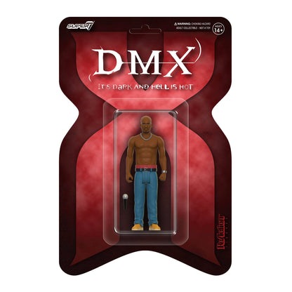 Super7 DMX Reaction Figures Wave 01 - DMX (It's Dark and Hell is Hot) Action Figure, 3.75 inch Scale, RE-DMXRW01-DRK-01 Modern