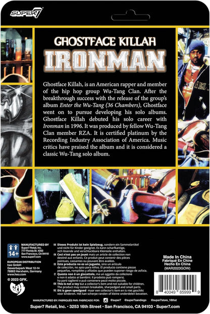 Ghostface Killah ReAction figurine Ghostface Killah (Ironman) 10 cm Modern