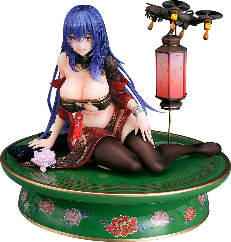 Phat! - Girls' Frontline - Dp-12 Echeveria Lantern 1/6 PVC Figure Crimson (Mr)