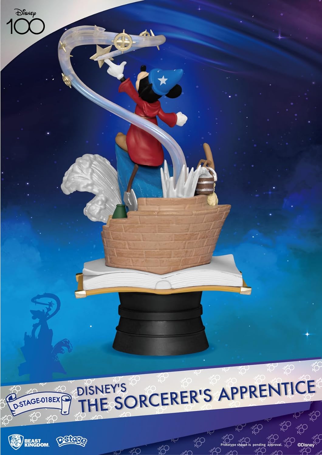 Beast Kingdom Sorcerer’s Apprentice DS-018EX D-Stage Series (Exclusive Version) Statue