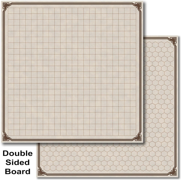 Grid & Hex: Battle Map Board
