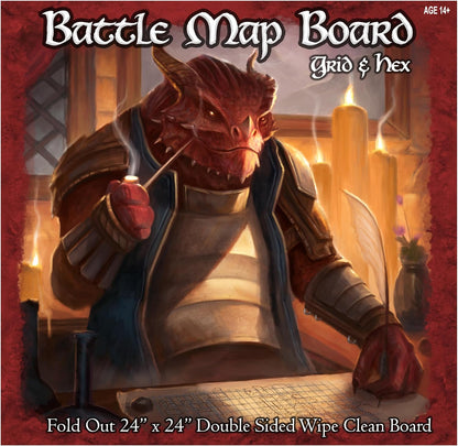 Grid & Hex: Battle Map Board