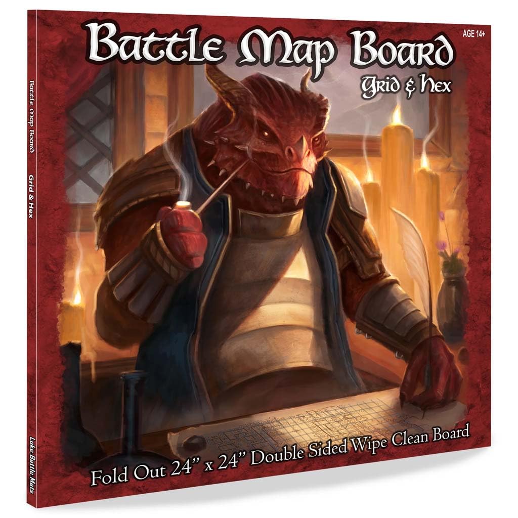 Grid & Hex: Battle Map Board