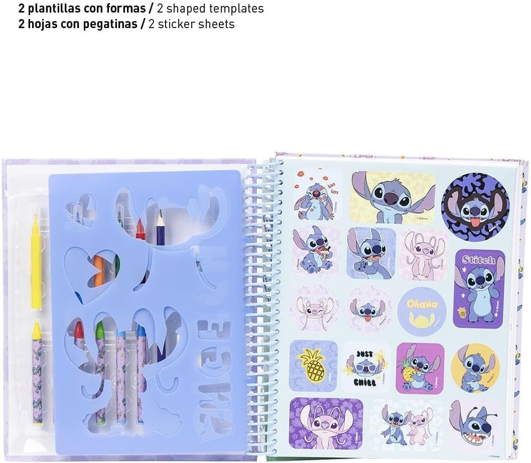 Album actividades Stitch Disney