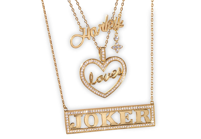Suicide Squad - Harley Quinn - Loves the Joker Necklace Set ( NN4060 )