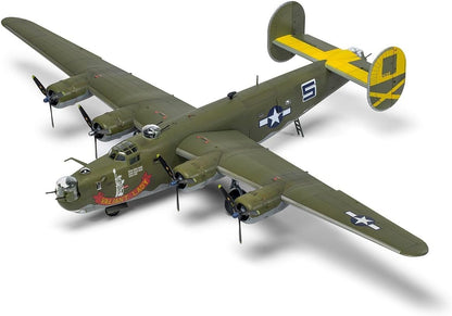 Airfix Model Set - A09010 Consolidated B-24H Liberator Model Building Kit - Plastic Model Plane Kits for Adults & Children 8+, Set Includes Sprues & Decals- 1:72 Scale Model