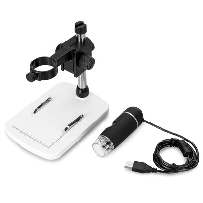 HOOKE USB5 5MPX Smart DiProgress Portable Digital Microscope with Table - 10X-200X Zoom Magnifications