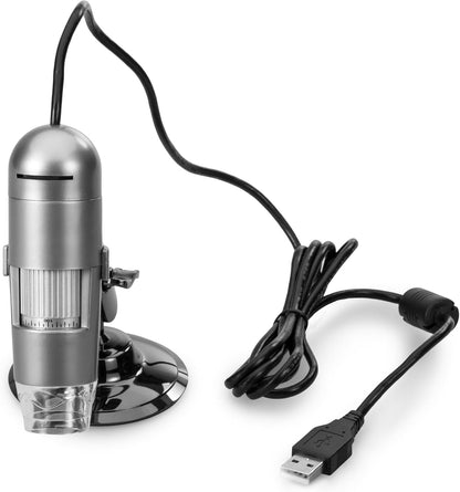 Hooke USB2 2 MPX Smart DiProgress Portable Digital Microscope - 10X-200X Zoom Magnifications