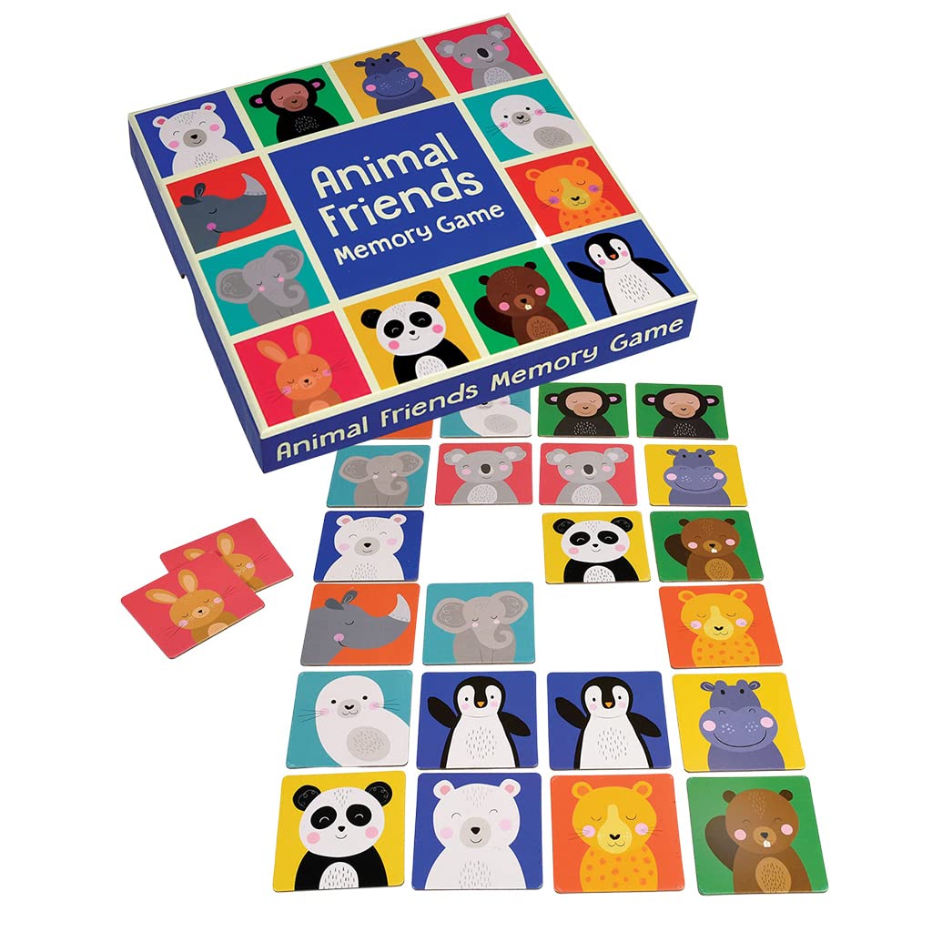 Rex London Children's Animal Friends Matching Memory Game