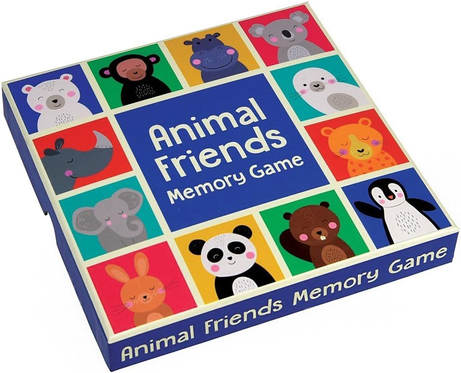 Rex London Children's Animal Friends Matching Memory Game