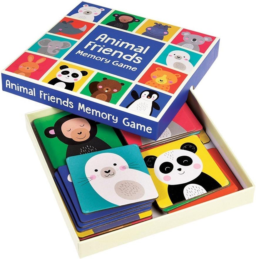 Rex London Children's Animal Friends Matching Memory Game