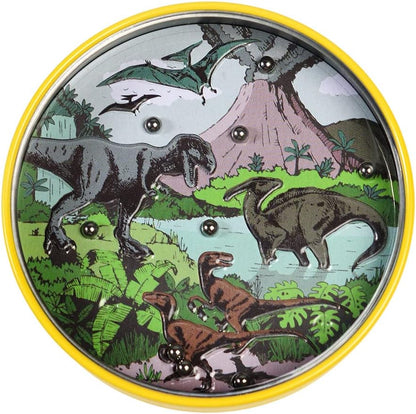 Prehistoric Land Dinosaur Tin Tilt Puzzle