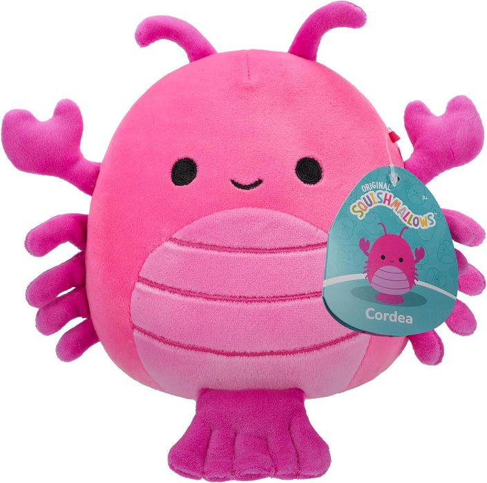 Squishmallows Original Peluche de 19 cm - Cordea Le Homard Rose