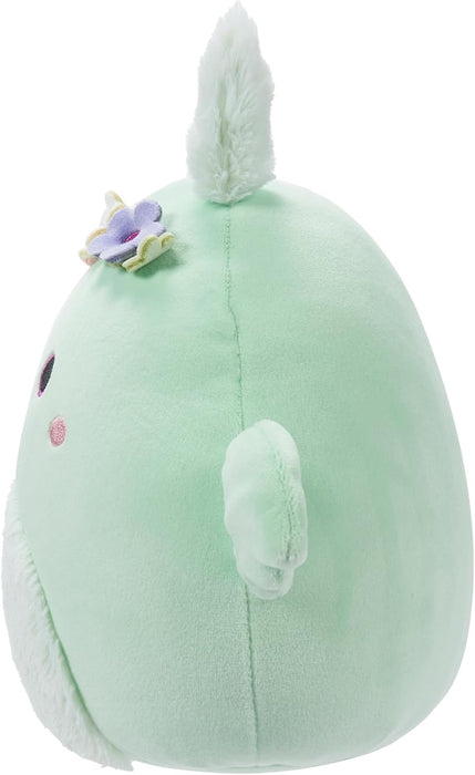 Squishmallows Original 7.5-Inch - Tove the Mint Green Mothman with Flower Crown and Fuzzy Belly