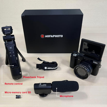 Agfaphoto - Vlogging Camera Realishot 5X Optical Zoom