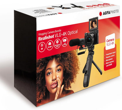 Agfaphoto - Vlogging Camera Realishot 5X Optical Zoom