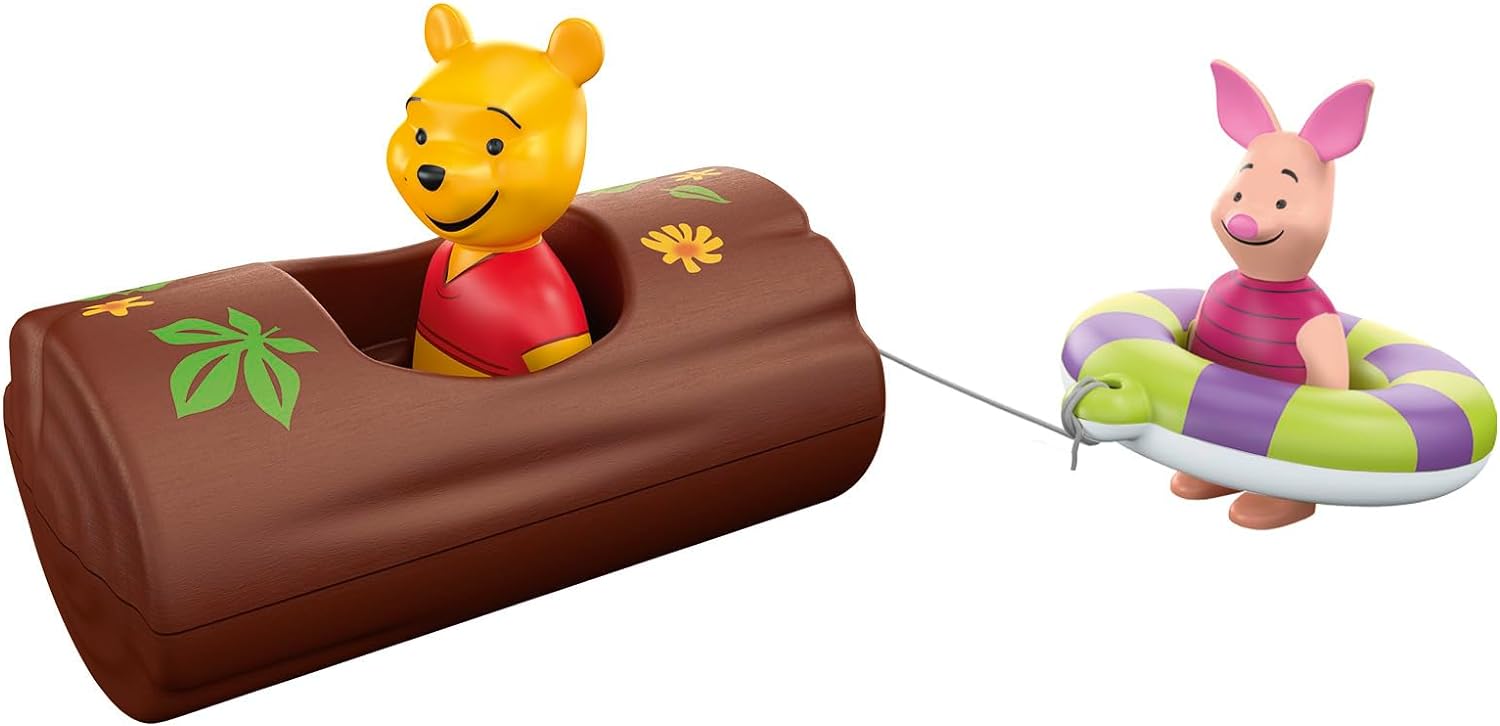 PLAYMOBIL JUNIOR | Disney | Winnie Puuhs & Ferkels Wasserabenteuer | nachhaltiges Spielzeug aus biobasierten Kunststoffen | für Kinder ab 1 Jahr | 71705