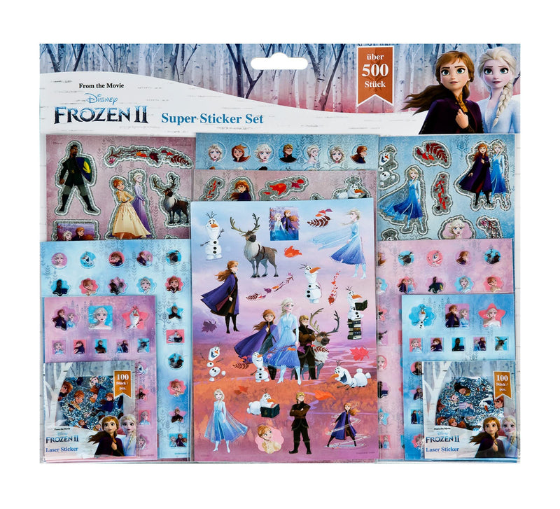 Frozen Disney Sticker Set 500 Teile