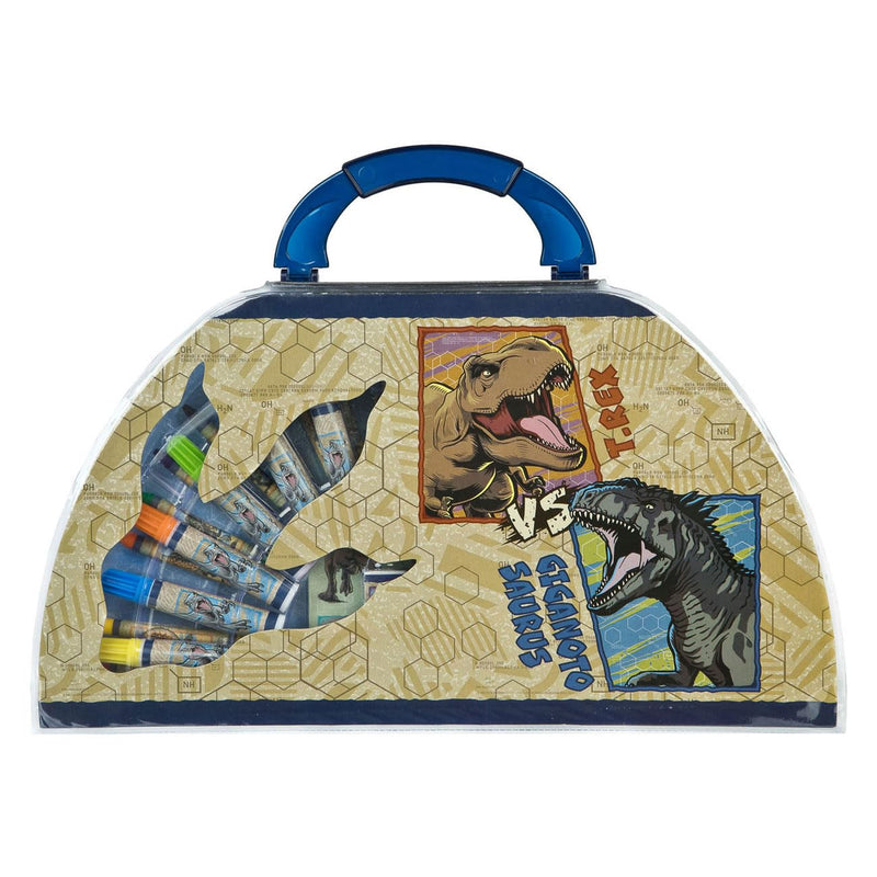 Undercover Painting Case 51 Pieces Jurassic World Creative Set Painting & Design