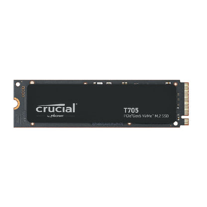 Crucial T705 1TB SSD PCIe Gen5 NVMe M.2 Internal Gaming SSD (New 2024), Up to 13,600MB/s, Microsoft DirectStorage, PCIe 3.0 & 4.0 Backwards Compatible, Solid State Drive - CT1000T705SSD3