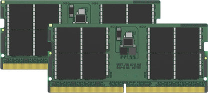 Kingston Branded Memory 64GB DDR5 5600MT/s SODIMM (Kit of 2) KCP556SD8K2-64 Notebook Memory 64GB 5600MT/s DDR5 SODIMM 2RX8 1.1V